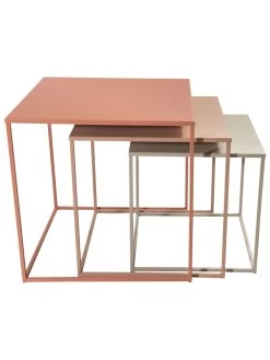 Tisch, Koralle -Teppichwelt Verkauf Liona Tisch Set per 1