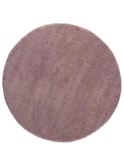 Hochflor-Teppich, Beere -Teppichwelt Verkauf Lounge Hochflorteppich Lila Beere 200rund pla