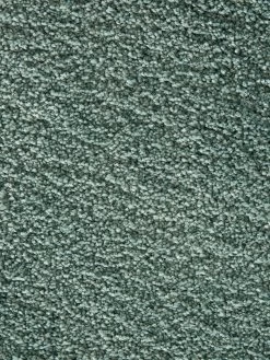 Hochflor-Teppich, Grün -Teppichwelt Verkauf Lounge UniTeppich Gruen 200rund lup