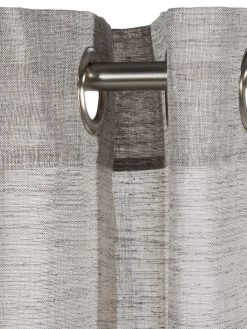 Ösenschal, Grau 10 Ösenschal, Grau -Teppichwelt Verkauf Madox Gardine Oesenschal Grau 140x245 lup1