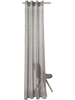 Ösenschal, Grau 9 Ösenschal, Grau -Teppichwelt Verkauf Madox Gardine Oesenschal Grau 140x245 pla2