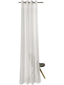 Ösenschal, Weiss -Teppichwelt Verkauf Madox Gardine Oesenschal Weiss 140x245 pla2