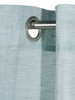 Ösenschal, Eisblau -Teppichwelt Verkauf Madox Gardine Oesenschal blau Eisblau 140x245 lup1