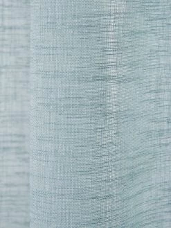 Ösenschal, Eisblau -Teppichwelt Verkauf Madox Gardine Oesenschal blau Eisblau 140x245 lup2