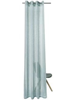 Ösenschal, Eisblau -Teppichwelt Verkauf Madox Gardine Oesenschal blau Eisblau 140x245 pla2