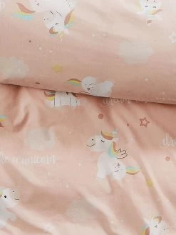 Kinderbettwäsche, Rose 9 Kinderbettwäsche, Rose -Teppichwelt Verkauf MagicalDreams Bettwaesche rosa Rose 135x200 lup