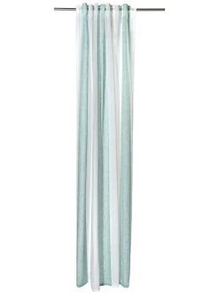 Vorhang Mit Gardinenband, Altmint -Teppichwelt Verkauf Malena Gardine VerdeckteSchlaufe Gruen Altmint 140x245 pla1