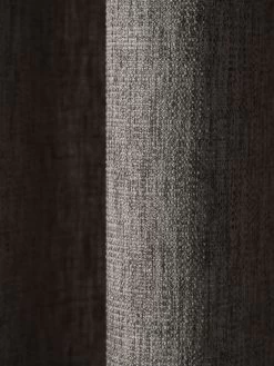 Ösenschal, Anthrazit 11 Ösenschal, Anthrazit -Teppichwelt Verkauf Malia Gardine Oesenschal Schwarz Anthrazit 140x245 lup2