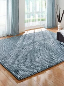 Woll-Teppich, Sky Blue