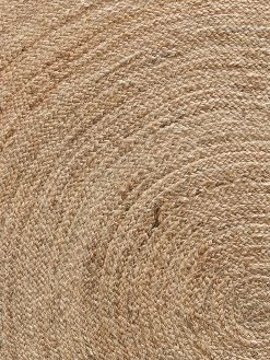 Jute-Teppich, Dunkelbeige -Teppichwelt Verkauf Manacor JuteTeppich Beige Dunkelbeige 150rund lup