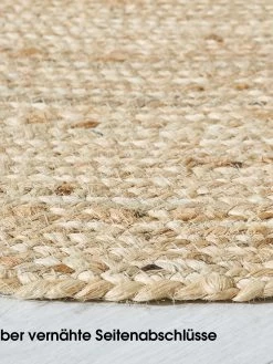 Jute-Teppich, Dunkelbeige -Teppichwelt Verkauf Manacor Juteteppich beige dunkelbeige rund lup3 1