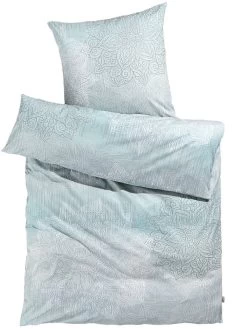 Renforcé-Bettwäsche, Eggshell Blue -Teppichwelt Verkauf Mandala Bettwaesche hellblau EggschellBlue pla