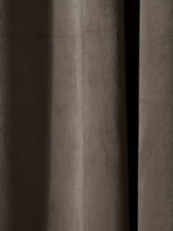 Vorhang Mit Gardinenband, Taupe -Teppichwelt Verkauf Marilana Gardine verdeckteSchlaufe Grau Taupe 140x245 lup2