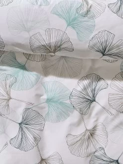 Renforcé-Bettwäsche, Mint -Teppichwelt Verkauf Miara Bettwaesche Mehrfarbig Mint 135x200 lup