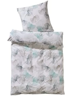 Renforcé-Bettwäsche, Mint -Teppichwelt Verkauf Miara Bettwaesche Mehrfarbig Mint 135x200 pla