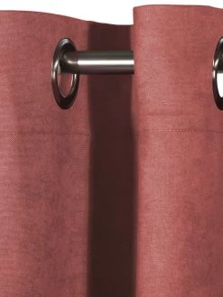 Ösenschal, Mediterranean -Teppichwelt Verkauf Milla Gardine Oesenschal Rosa Mediterran 140x245 lup1