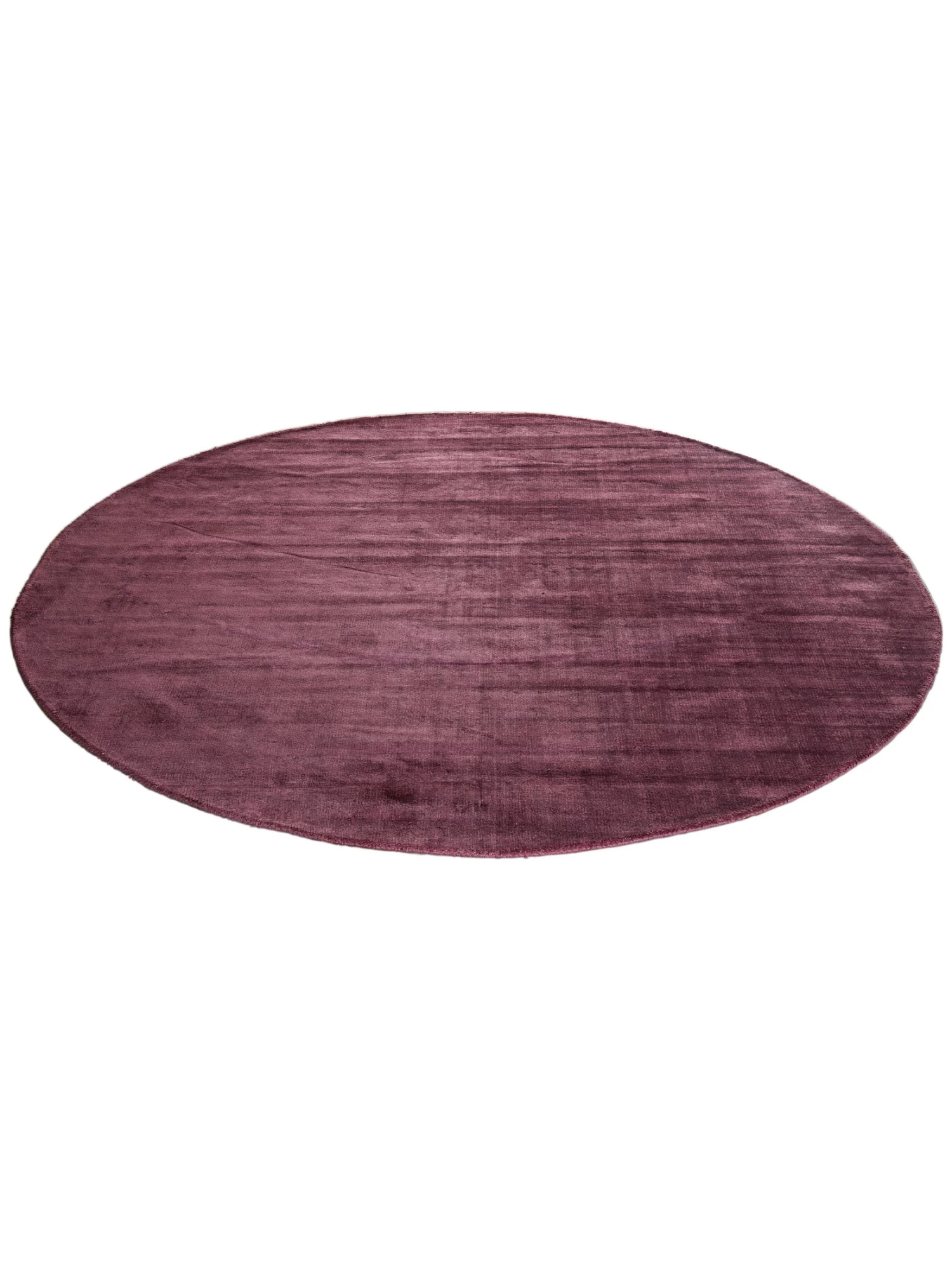 Viskose-Teppich, Aubergine 5 Viskose-Teppich, Aubergine – Bild 3