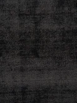 Viskose-Teppich, Schiefer -Teppichwelt Verkauf Miramar UniTeppich Schwarz Schiefer rund lup