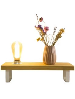 Tischleuchte, Hellbraun 9 Tischleuchte, Hellbraun -Teppichwelt Verkauf MyStage Tischleuchte Hellbraun 13x40x15 per4