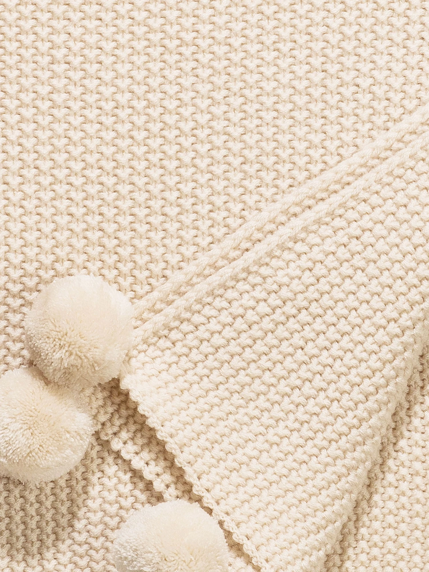 Decke, Offwhite 5 Decke, Offwhite – Bild 3