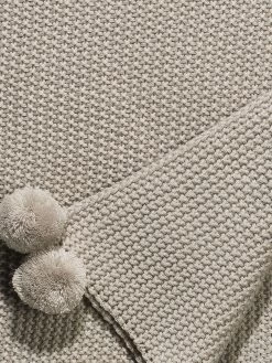 Decke, Antarctica -Teppichwelt Verkauf Mysa Decke grau Antarctica 150x200 lup