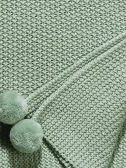 Decke, Altmint -Teppichwelt Verkauf Mysa Decke gruen Altmint 150x200 lup2