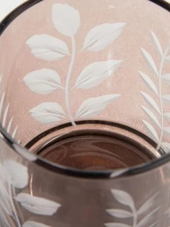 Teelichthalter, Braun -Teppichwelt Verkauf MysticLeaves Teelichthalter Braun 7x7x8 lup1