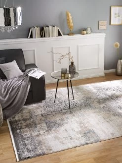 Vintage-Teppich, Vintage Black