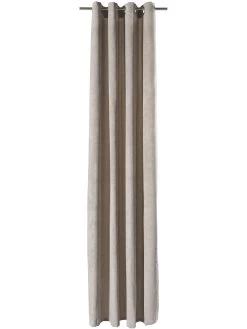 Ösenschal, Wolle -Teppichwelt Verkauf Nuri Gardine Oesenschal Beige Wolle 140x245 pla1