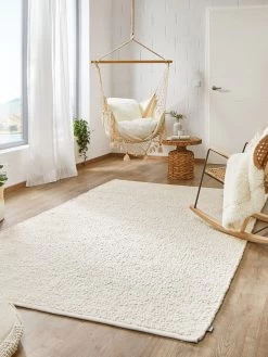 Handweb-Teppich, Scandic White
