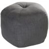 Pouf, Anthrazit 1 Pouf, Anthrazit -Teppichwelt Verkauf Samson Pouf Grau Anthrazit 50x50 per