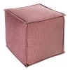 Pouf, Mauve -Teppichwelt Verkauf Samson Pouf Rosa Mauve 40x40 per