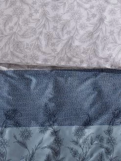 Satin-Bettwäsche, Blaugrün -Teppichwelt Verkauf Sarobi Bettwaesche Blau Blaugruen 135x200 lup