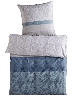 Satin-Bettwäsche, Blaugrün -Teppichwelt Verkauf Sarobi Bettwaesche Blau Blaugruen 135x200 pla