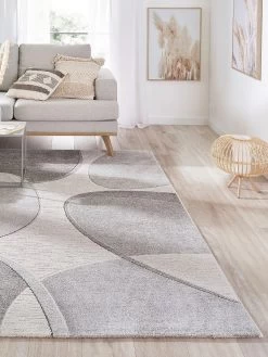 Moderner Teppich, Dark Grey