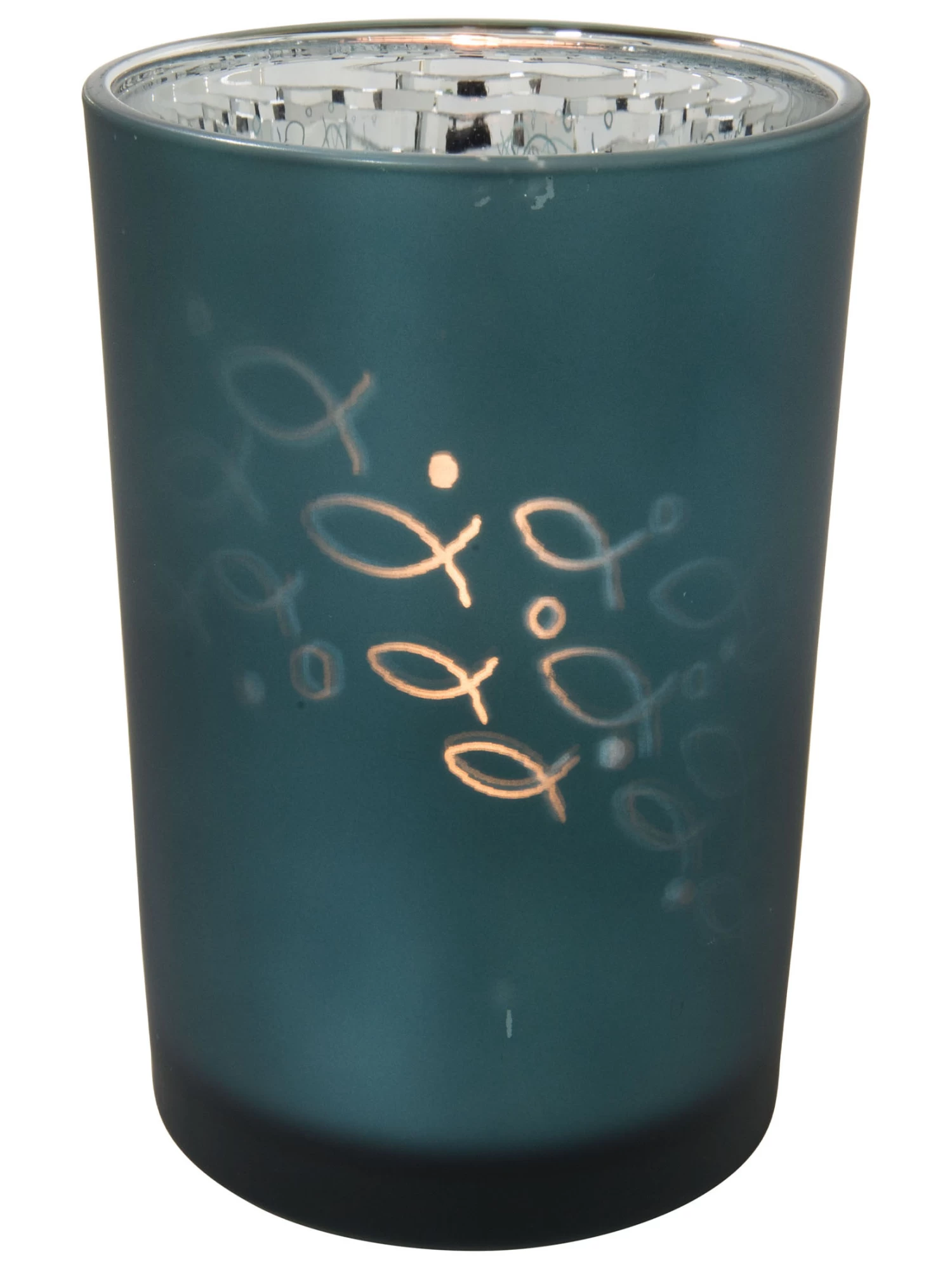 Teelichthalter, Blau 4 Teelichthalter, Blau – Bild 2