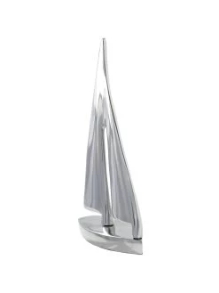 Objekt, Silber -Teppichwelt Verkauf Sculpture Objekt Silber 7x21x31 per2