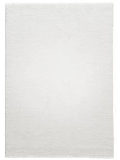 Hochflor-Teppich, Weiss -Teppichwelt Verkauf Sensation UniTeppich weiss 160x230 pla