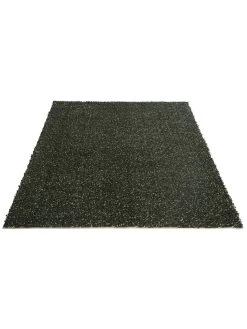 Hochflor-Teppich, Dunkelgrün -Teppichwelt Verkauf Skaven HochflorTeppich Gruen Dunkelgruen 160x230 fper