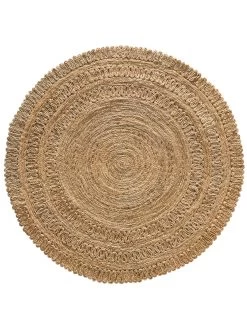 Jute-Teppich, Natural -Teppichwelt Verkauf Skyarp JuteTeppich Beige Natural 150rund pla