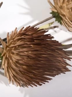 Kunstblume, Lila -Teppichwelt Verkauf Softflower Kunstblume Braun Lila 15x94 lup