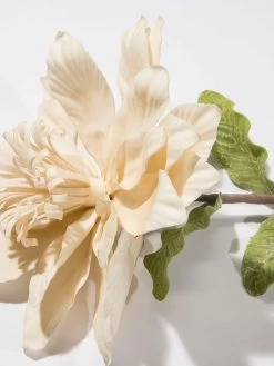 Kunstblume, Hellbeige -Teppichwelt Verkauf Softflower Kunstblume Creme Hellbeige 10x112 lup