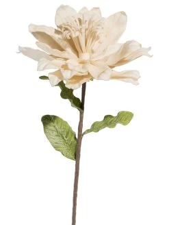 Kunstblume, Hellbeige -Teppichwelt Verkauf Softflower Kunstblume Creme Hellbeige 10x112 pla2