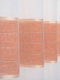 Ösenschal, Terra -Teppichwelt Verkauf Sontje Gardine Oesenschal Rot Terra 140x245 lup2