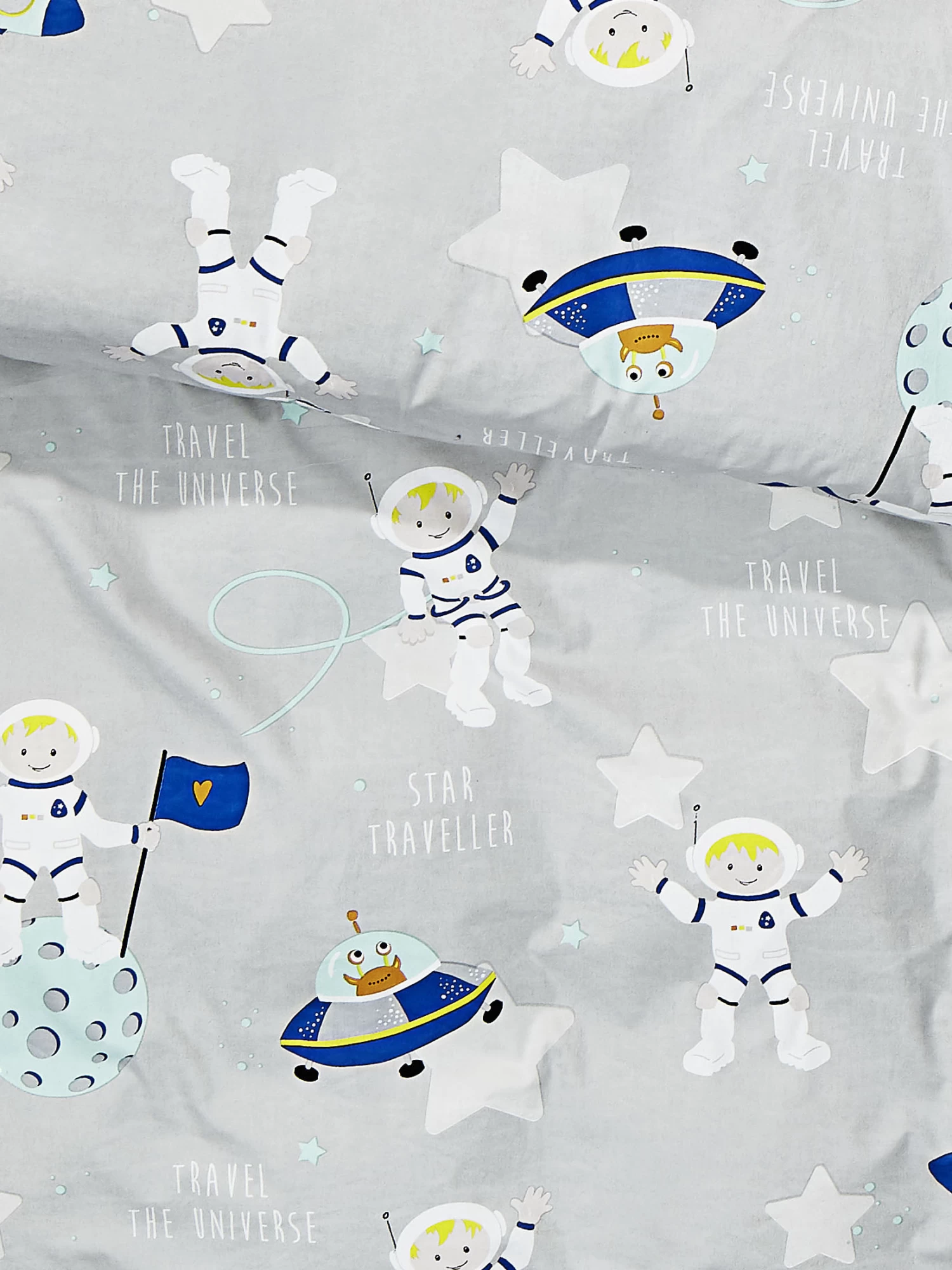 Kinderbettwäsche, Grey 5 Kinderbettwäsche, Grey – Bild 3