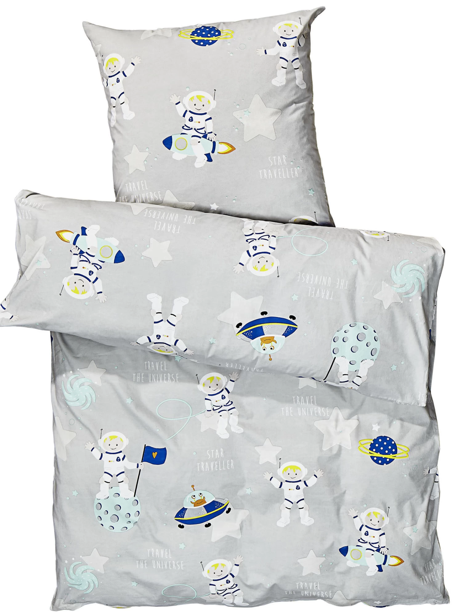 Kinderbettwäsche, Grey 4 Kinderbettwäsche, Grey – Bild 2