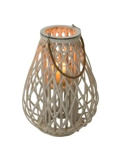 Laterne, Weiss -Teppichwelt Verkauf Stelara Laterne Weiss 28x28x50 per2