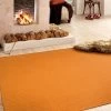 Baumwoll-Teppich, Orange