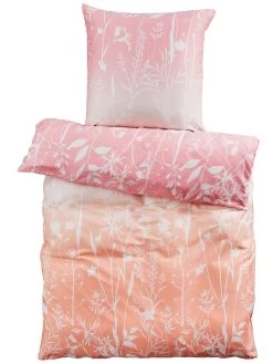 Bettwäsche, Apricot Wash -Teppichwelt Verkauf SunsetFlowers Bettwaesche mehrfarbig ApricotWash 135x200 pla