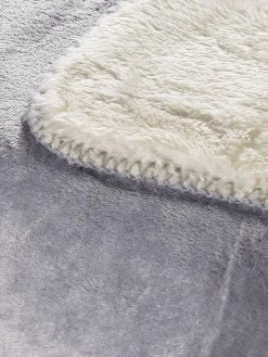 Decke, Silber -Teppichwelt Verkauf Talvi Decke Grau Silber 150x200 lup